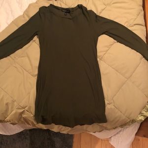 Army green tunic